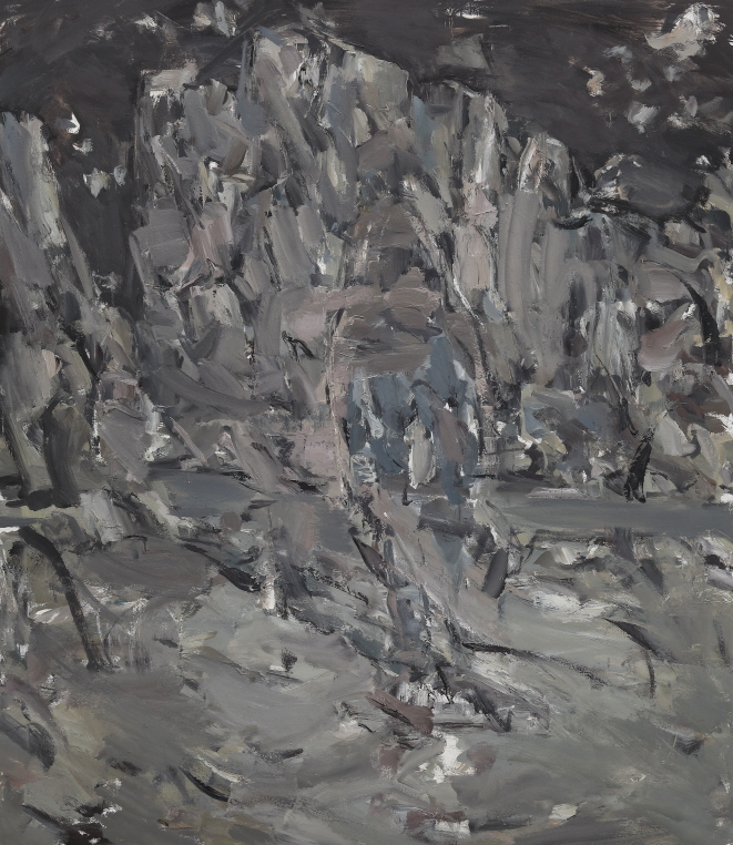 A Man Halting, 2019, Oil on canvas, 110x95cm PhotoⓒLim Jang Hwal