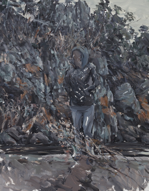 JANG Jaemin, A Person, 2018, Oil on canvas, 117x91cm
