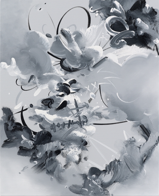 Figment 1g, 2015, Oil on canvas, 61 x 49.5cm