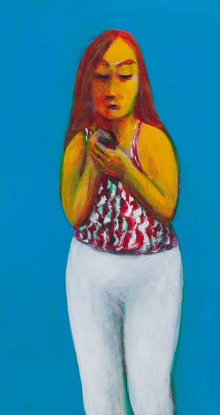 One Latin Woman, 2015, Acrylic-on-canvas, 56x30cm
