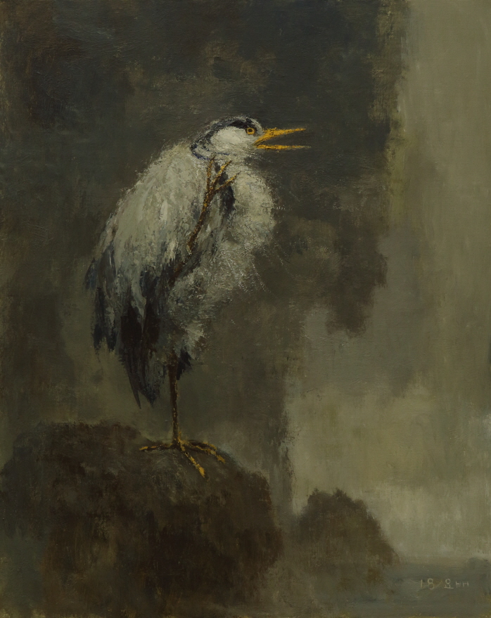 Bird of Passage I, 2018, Acrylic on canvas, 90.5×72.5cm