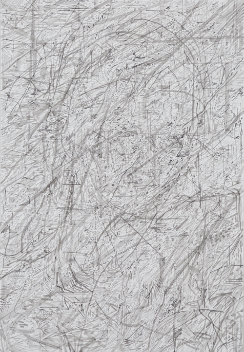 PARK Gwangsoo, Crack, 2017, Acrylic on canvas, 116.8x80.3cm