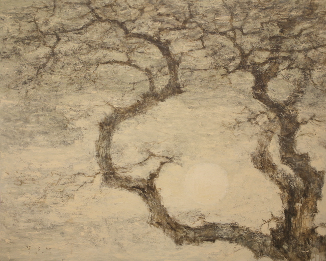 A cloudy day  2007  Acrylic on canvas  181.8x227.3cm