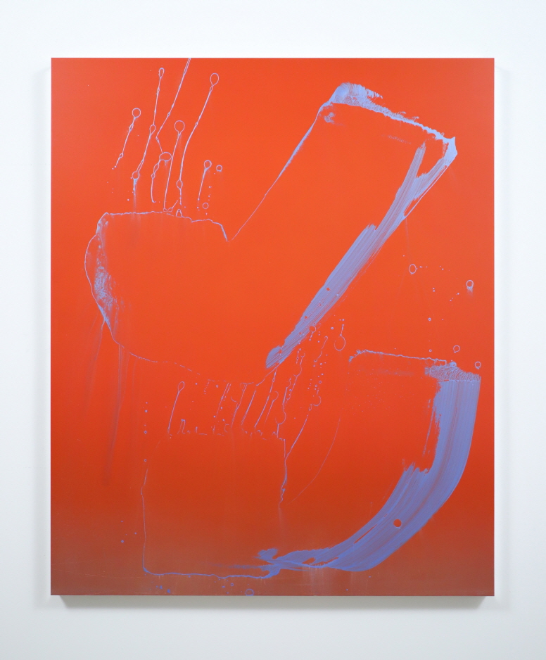 Nathan Hylden, Untitled, 2018, Acrylic on aluminum, 104x85.7cm