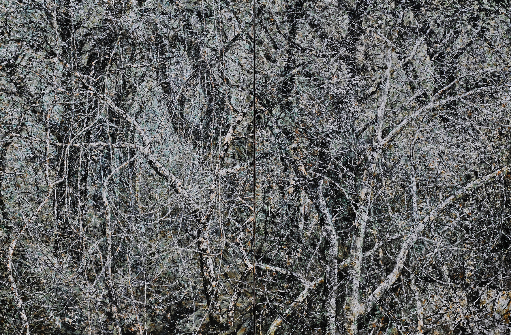 荒野, 2015, Acrylic on canvas, 210x320cm