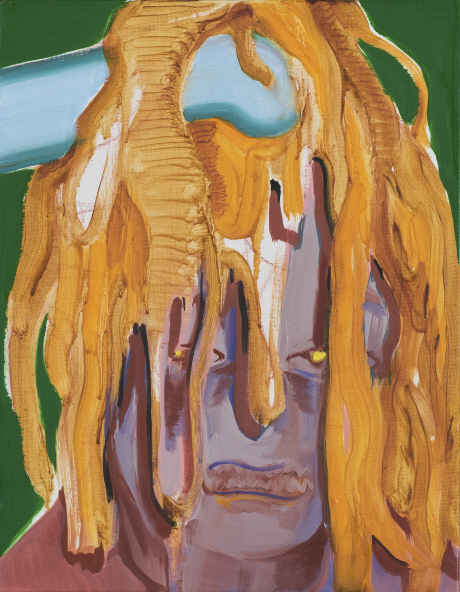 Eunsae Lee, The Grasped Head, 2017, Oil on canvas, 40.9x33.3cm