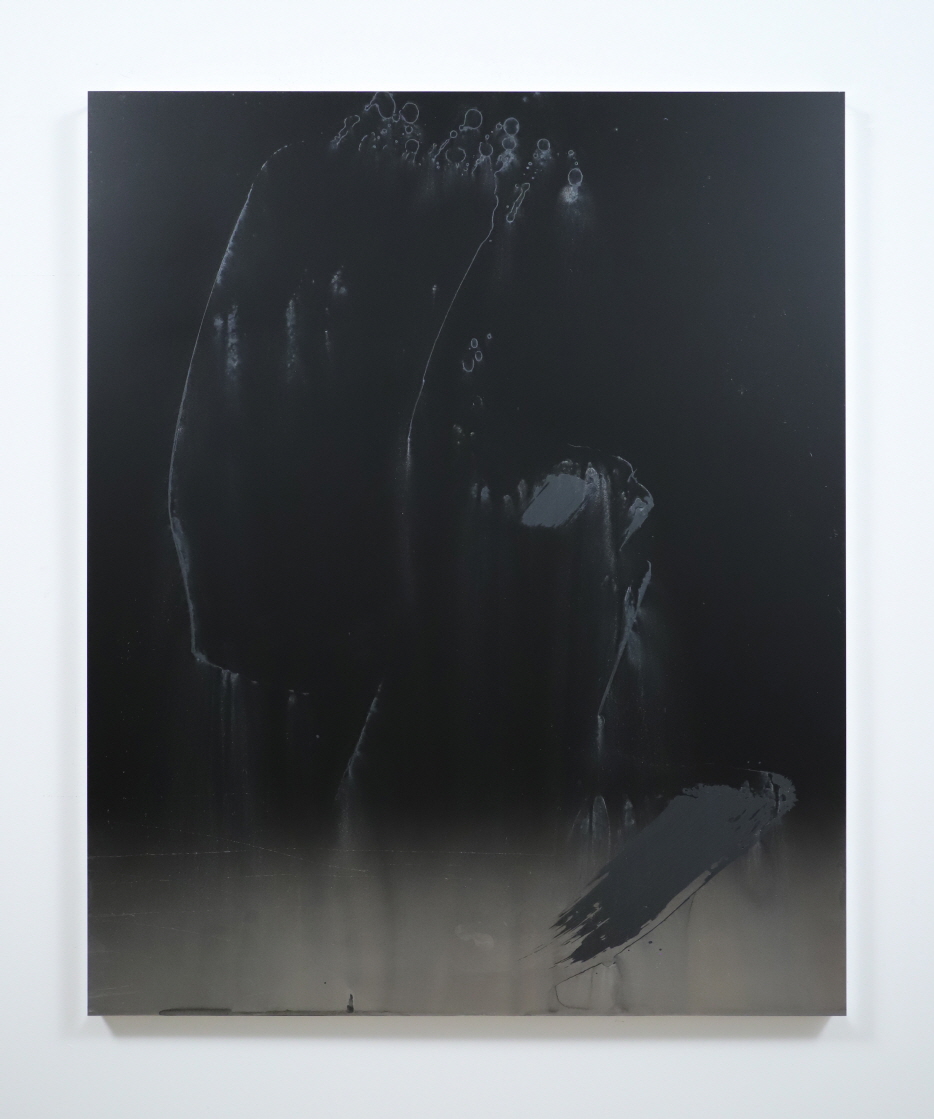 Nathan Hylden, Untitled, 2018, Acrylic on aluminum, 104x85.7cm