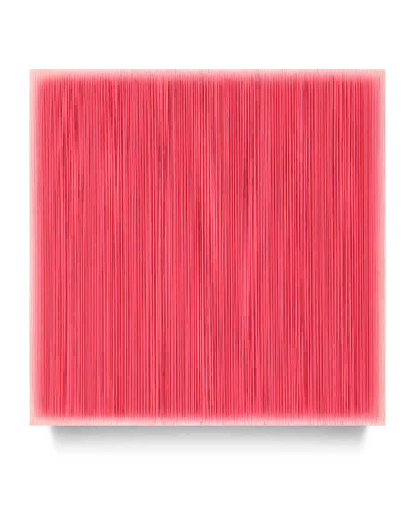 KIM Hyunsik, Who Likes YJ Color?, 2020, Acrylic on epoxy resin, wooden frame, 54(h)x54x7cm