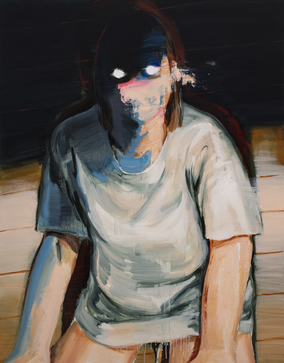 Eunsae Lee, Come Closer, 2018, Oil on canvas, 116.7x90.9cm
