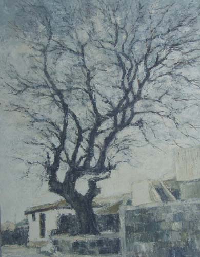 KANG Ynettle tree Acrylic on canvas 2008 116.7x91cm