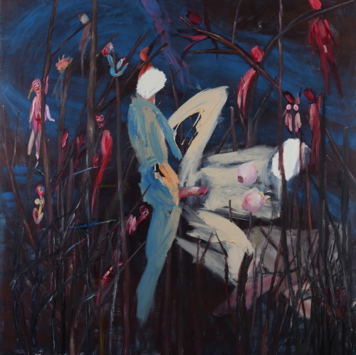 YOU Hyeonkyeong_Case_oil on canvas_200×200cm_2010