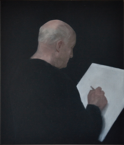 Tim EITEL Untitled(Observer) 2011 Oil on canvas 35×30cm