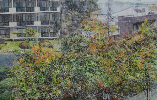 Yangsandong02 2013  Oil on canvas  69x111cm