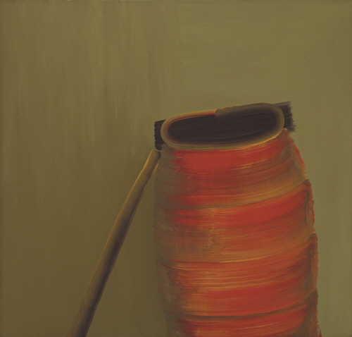 6brushstrokes,2013,Tempera on canvas,105x110cm